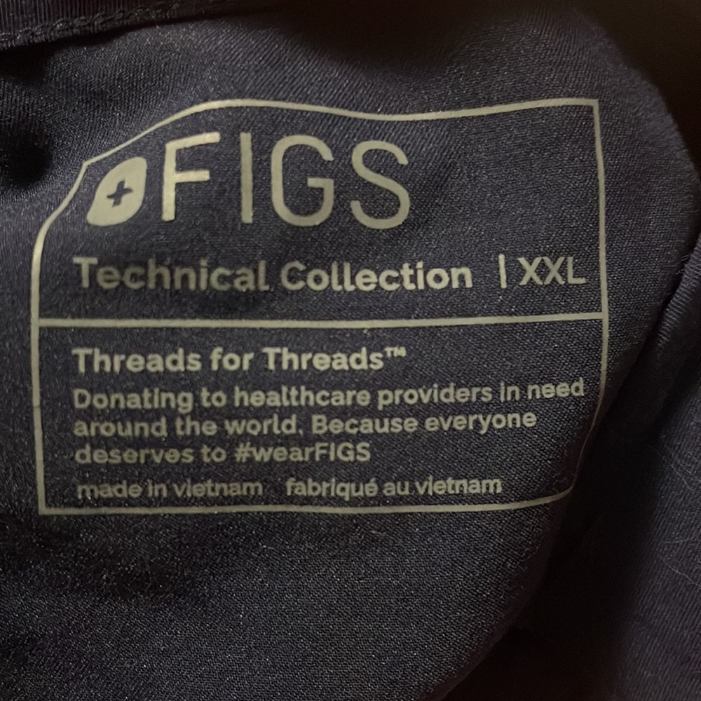 Figs Scrub Top - Picture 2 of 2